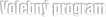 Volebný program